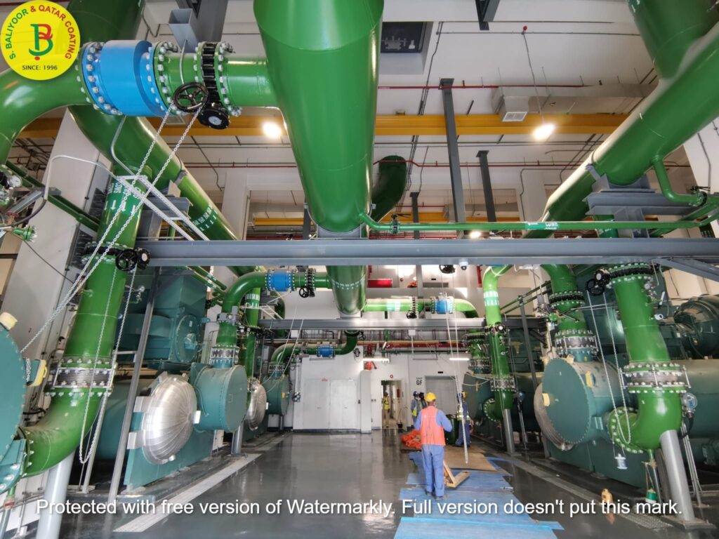 GEWAN DISTRICT COOLING PLANT, PEARL QATAR Qatar Coating Co. & Suroor